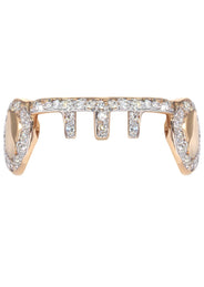 Gold And Diamond 6 Gold Teeth Grills