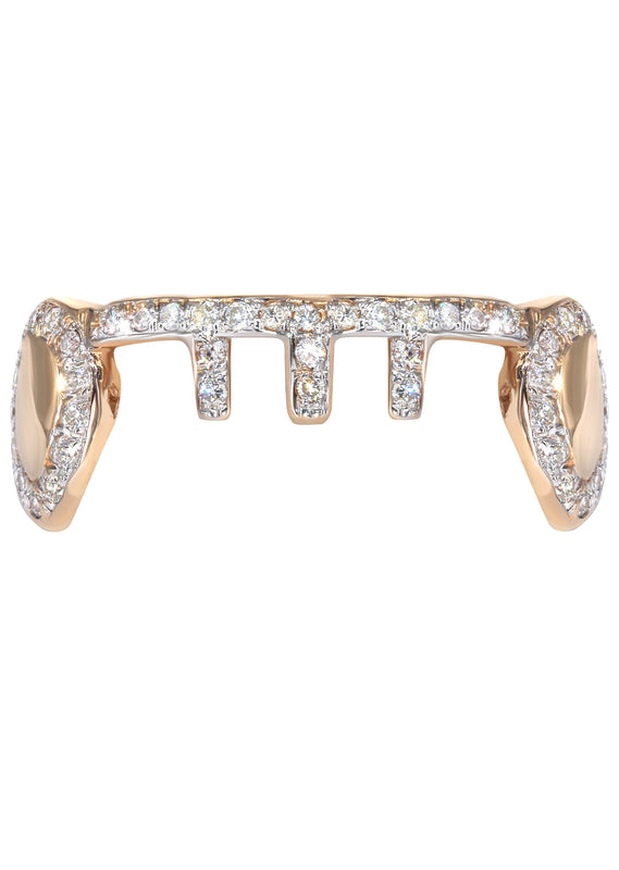 Gold And Diamond 6 Gold Teeth Grills