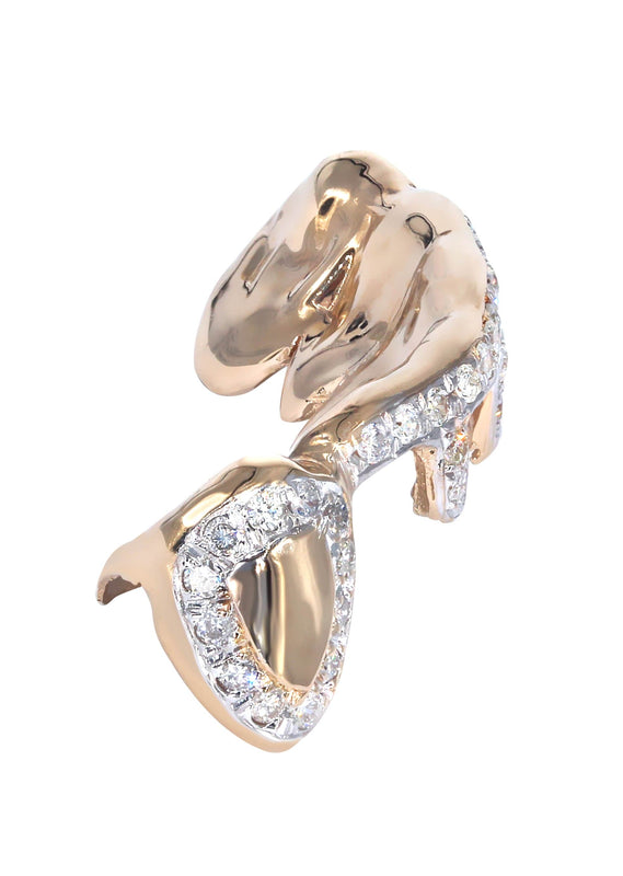 Gold And Diamond 6 Gold Teeth Grills
