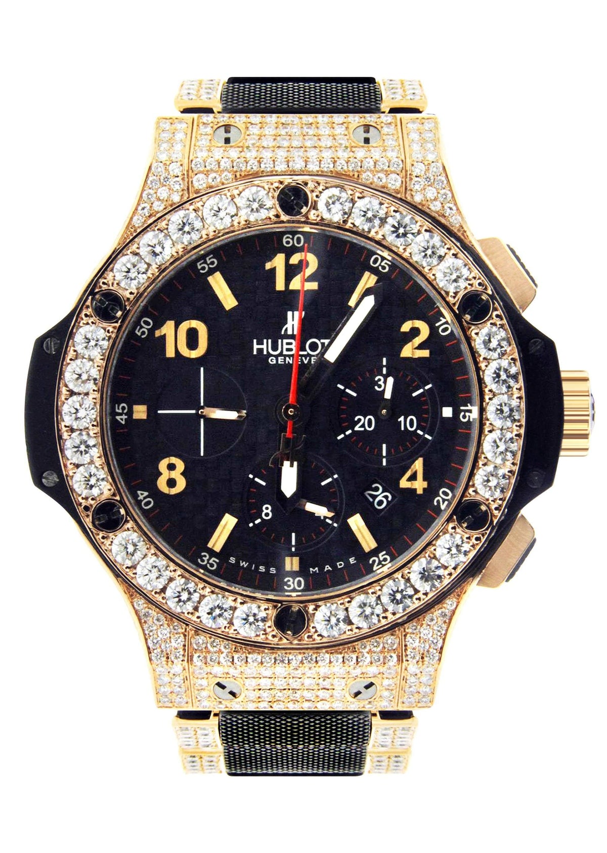 Diamond Hublot Big Bang Evolution | 18K Red Gold
