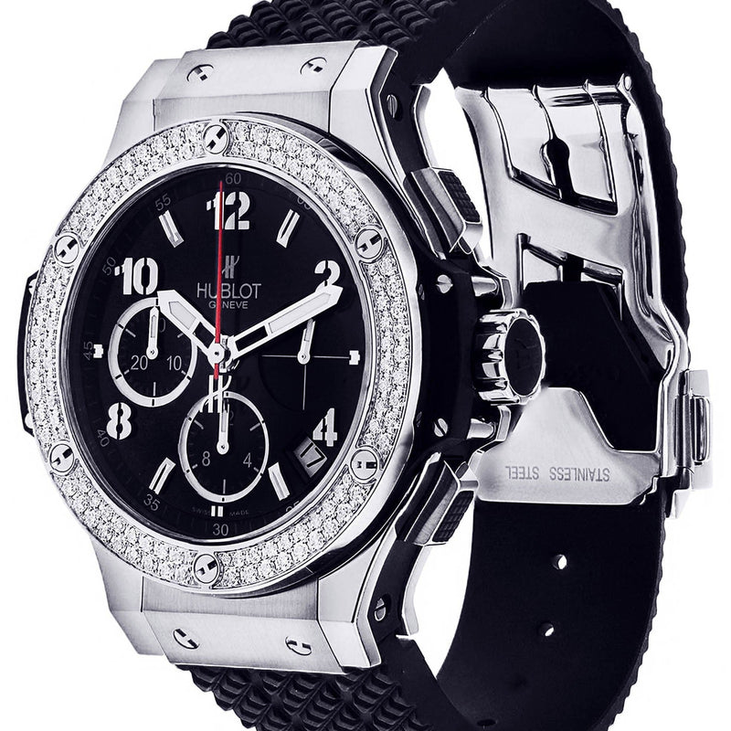 Diamond Hublot Big Bang Evolution | Stainless Steel | 44 Mm