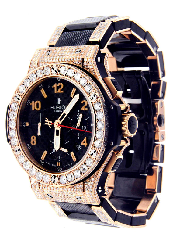 Diamond Hublot Big Bang Evolution | 18K Red Gold