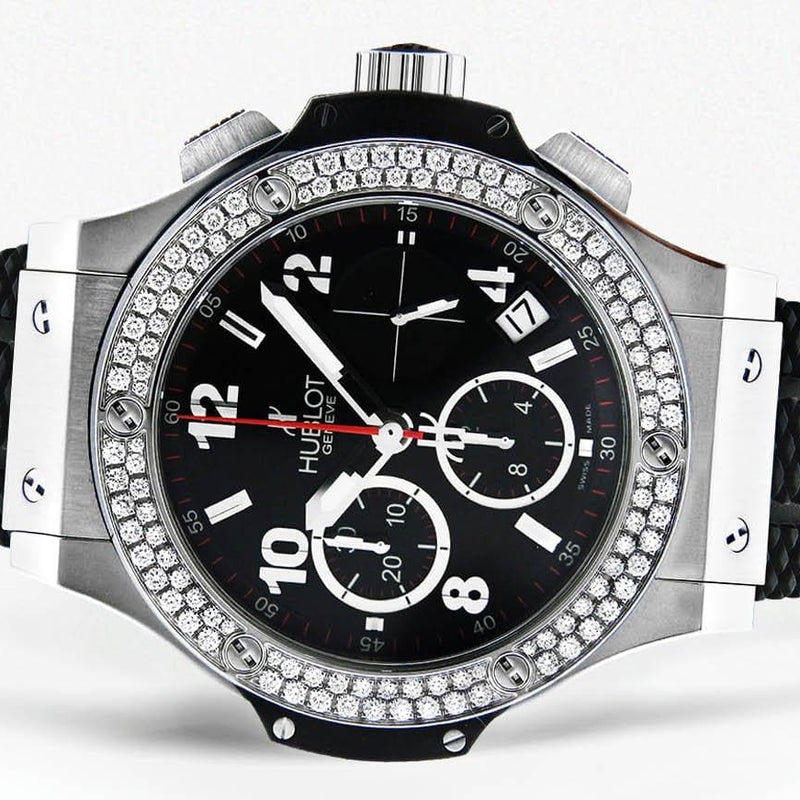Diamond Hublot Big Bang Evolution | Stainless Steel | 44 Mm