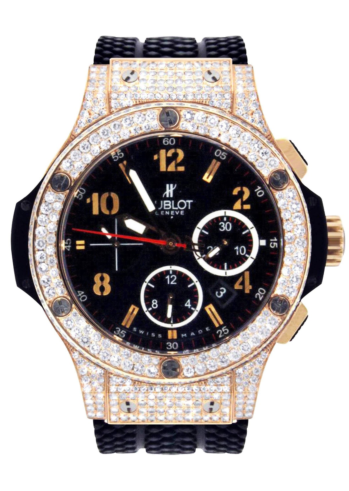 Diamond Hublot Big Bang | 18K Red Gold
