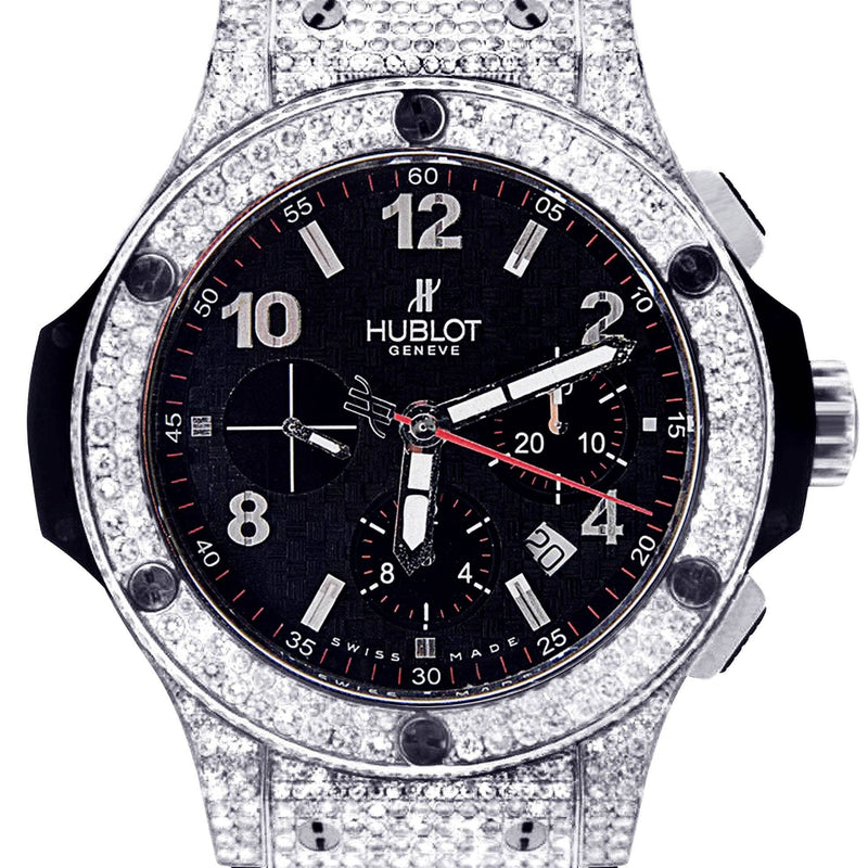 Diamond Hublot Big Bang | Stainless Steel | 44 Mm