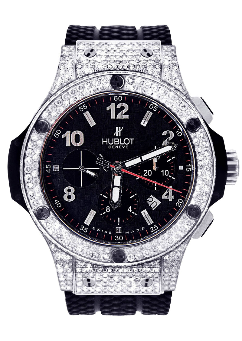 Diamond Hublot Big Bang | Stainless Steel | 44 Mm