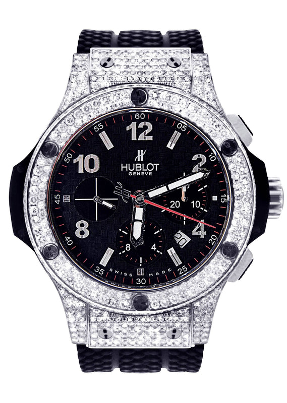 Diamond Hublot Big Bang | Stainless Steel | 44 Mm