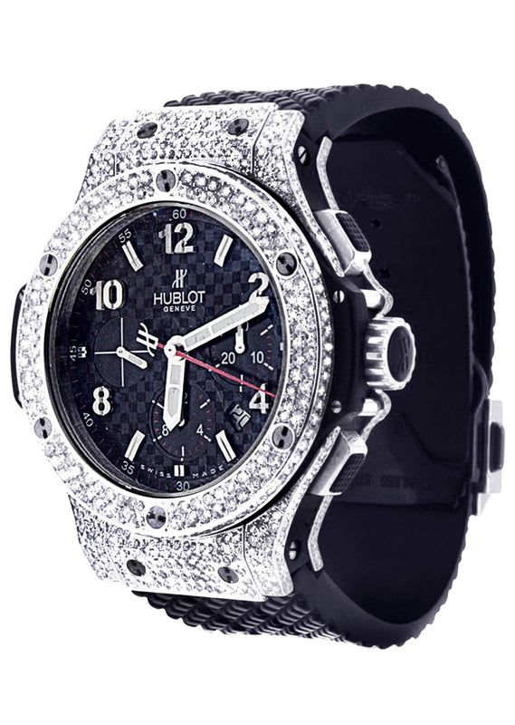 Diamond Hublot Big Bang | Stainless Steel | 44 Mm