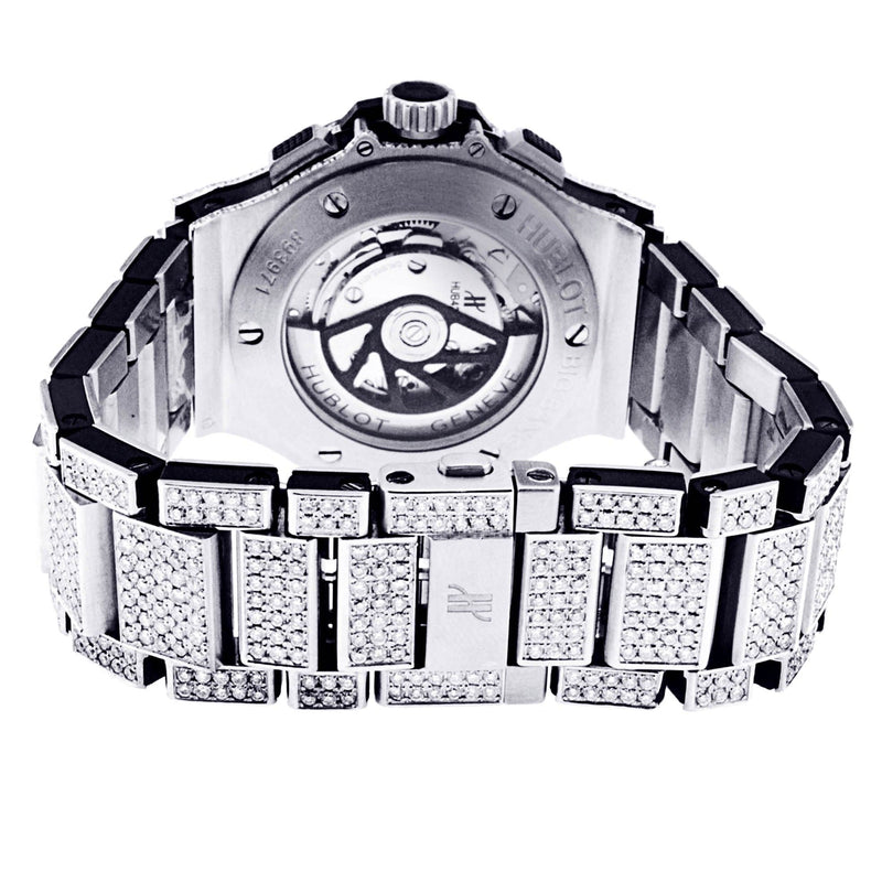 Diamond Hublot Big Bang | Stainless Steel | 44 Mm