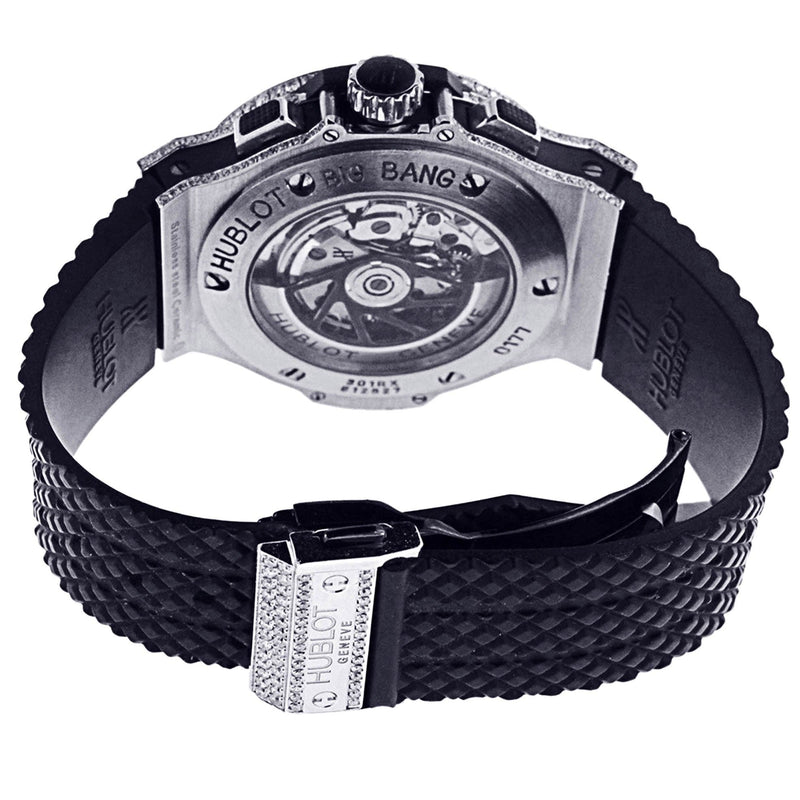 Diamond Hublot Big Bang | Stainless Steel | 44 Mm