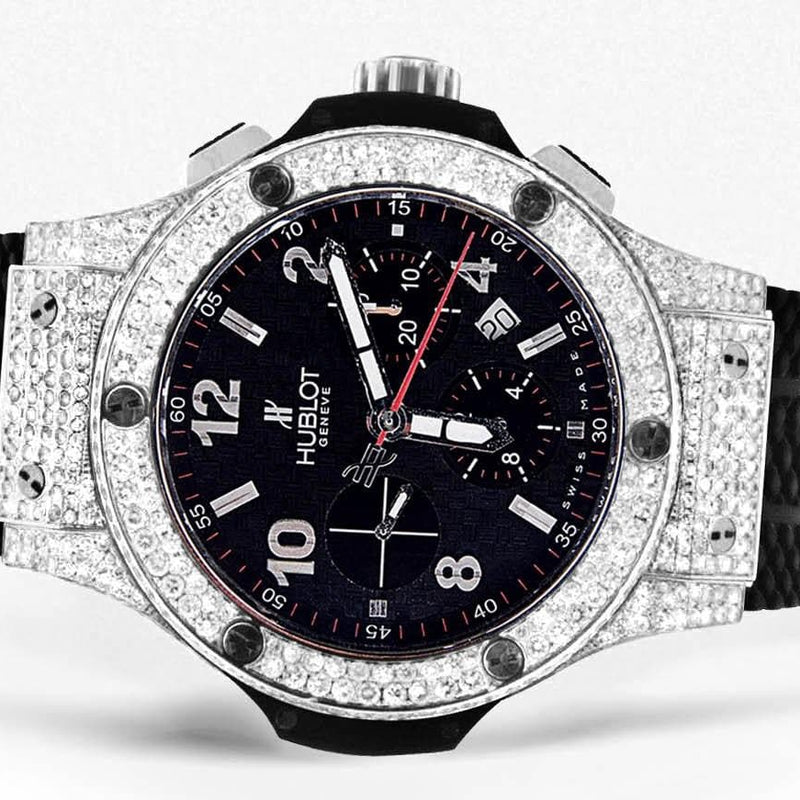 Diamond Hublot Big Bang | Stainless Steel | 44 Mm