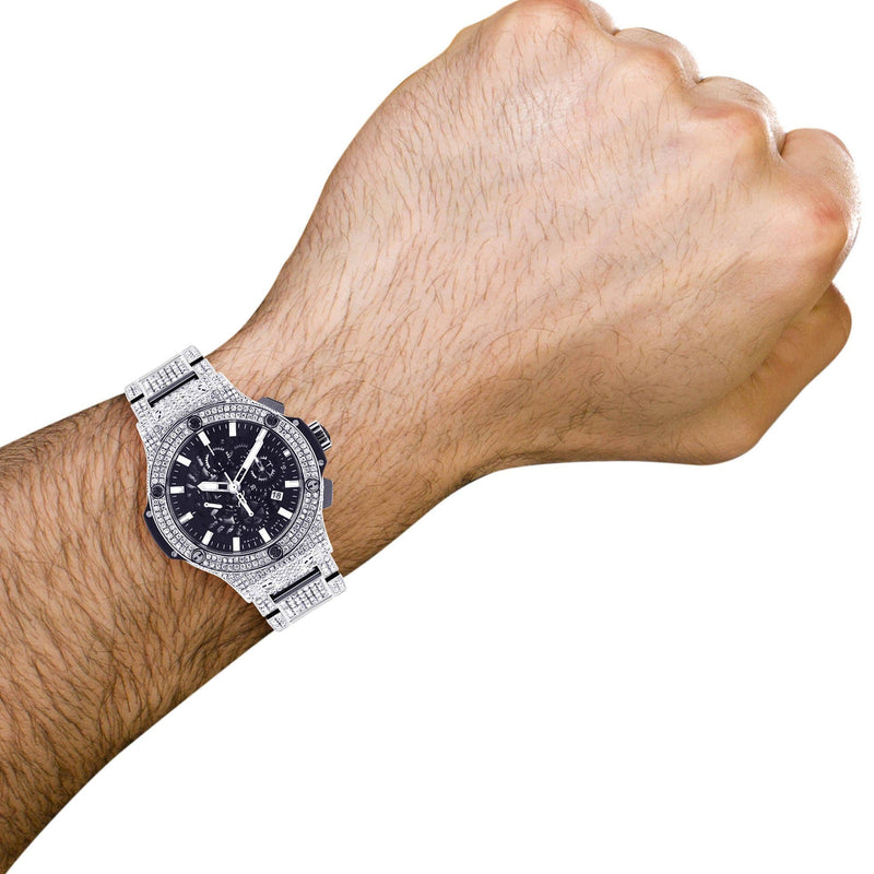 Diamond Hublot Big Bang | Stainless Steel | 44 Mm