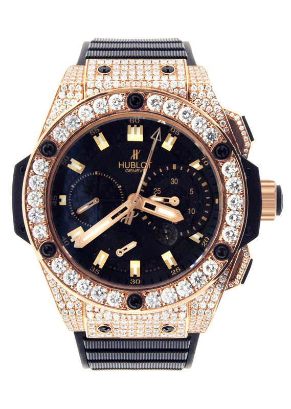 Diamond Hublot King Power | Rose Gold