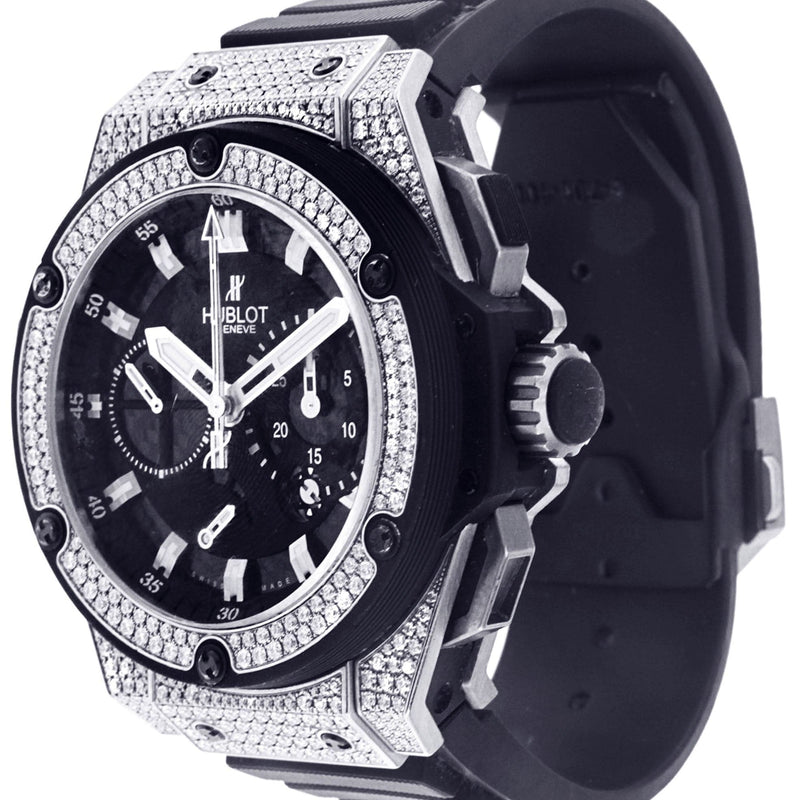Diamond Hublot King Power | Ceramic | 48 Mm