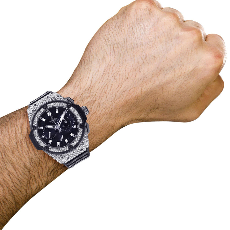 Diamond Hublot King Power | Ceramic | 48 Mm