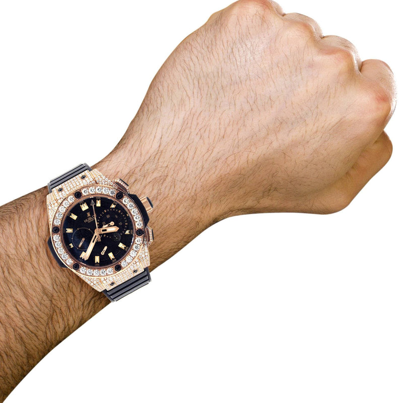 Diamond Hublot King Power | Rose Gold