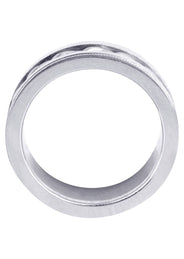 Hand Woven Mens Wedding Band | Wire Matt Finish (Antonio)