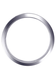 Fancy Carved Contemporary Mens Wedding Band | Sand Blast Finish (Leo)