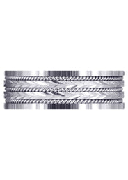 Contemporary Mens Wedding Band | High Polish Finish (Kai)