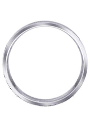 Contemporary Mens Wedding Band | GB / High Polish Finish (Zachary)