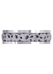 Celtic Mens Wedding Band | Sand Blast Finish (Everett)