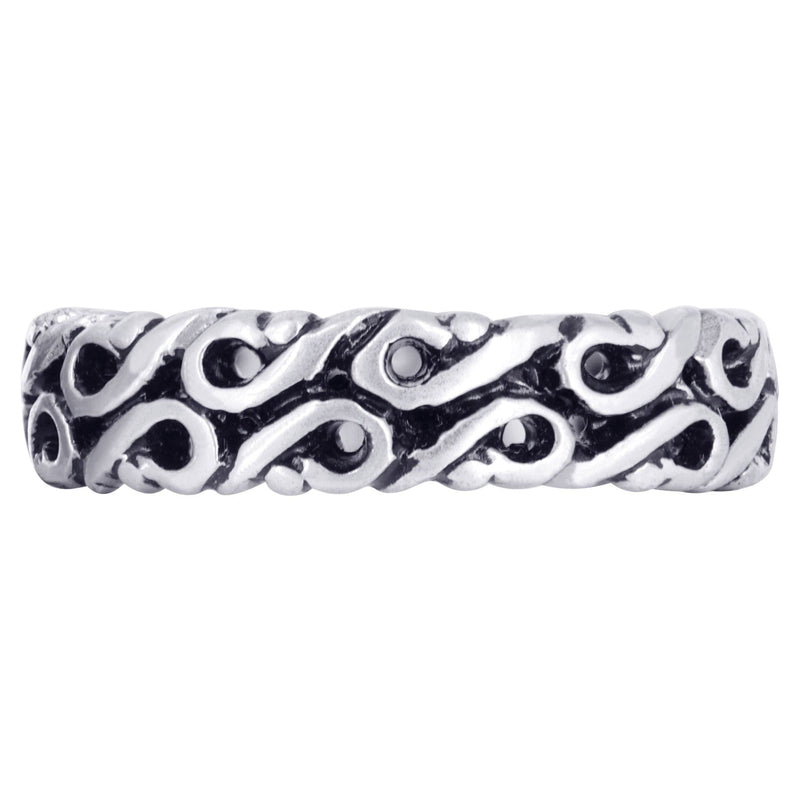 Celtic Mens Wedding Band | High Polish Finish (Tyler)