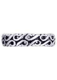 Celtic Mens Wedding Band | High Polish Finish (Tyler)
