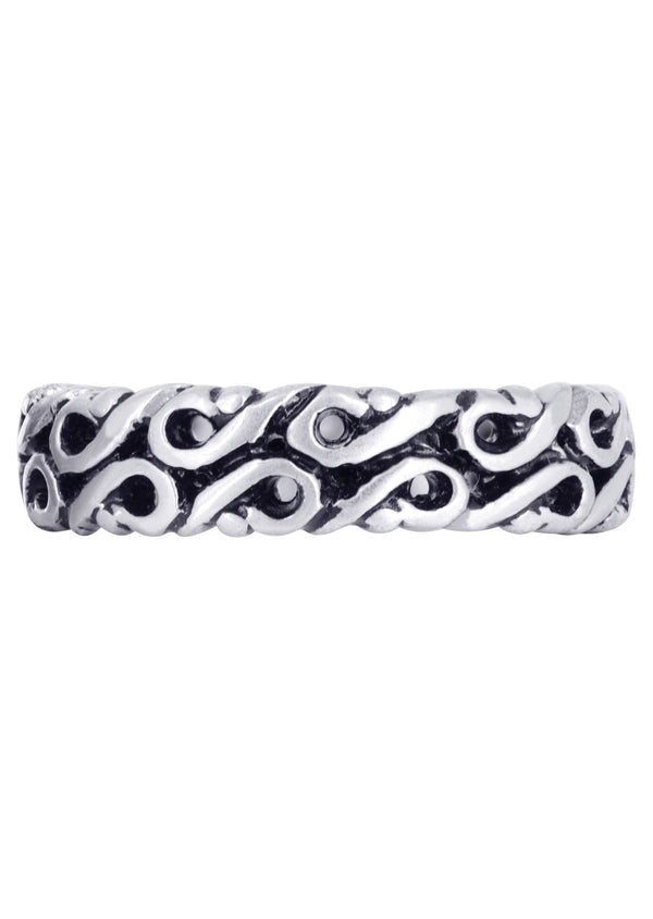 Celtic Mens Wedding Band | High Polish Finish (Tyler)