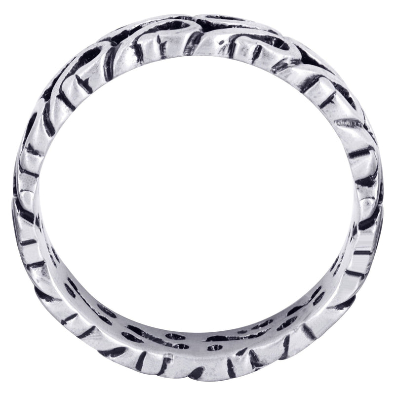 Celtic Mens Wedding Band | High Polish Finish (Tyler)