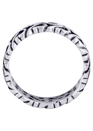 Celtic Mens Wedding Band | High Polish Finish (Tyler)