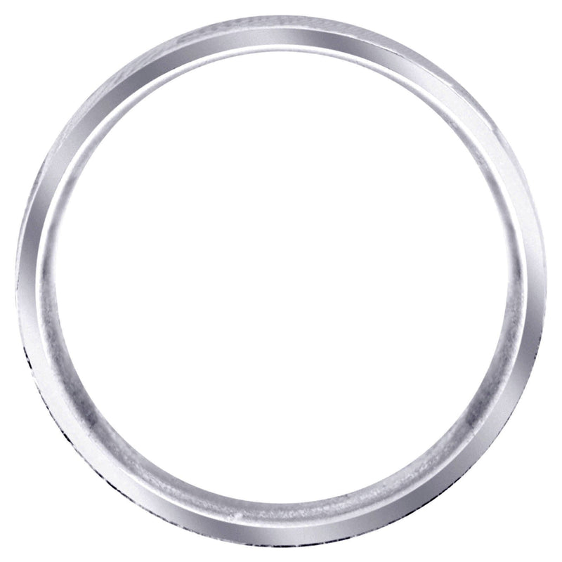 Hand Woven Mens Wedding Band | High Polish Finish (Dean)