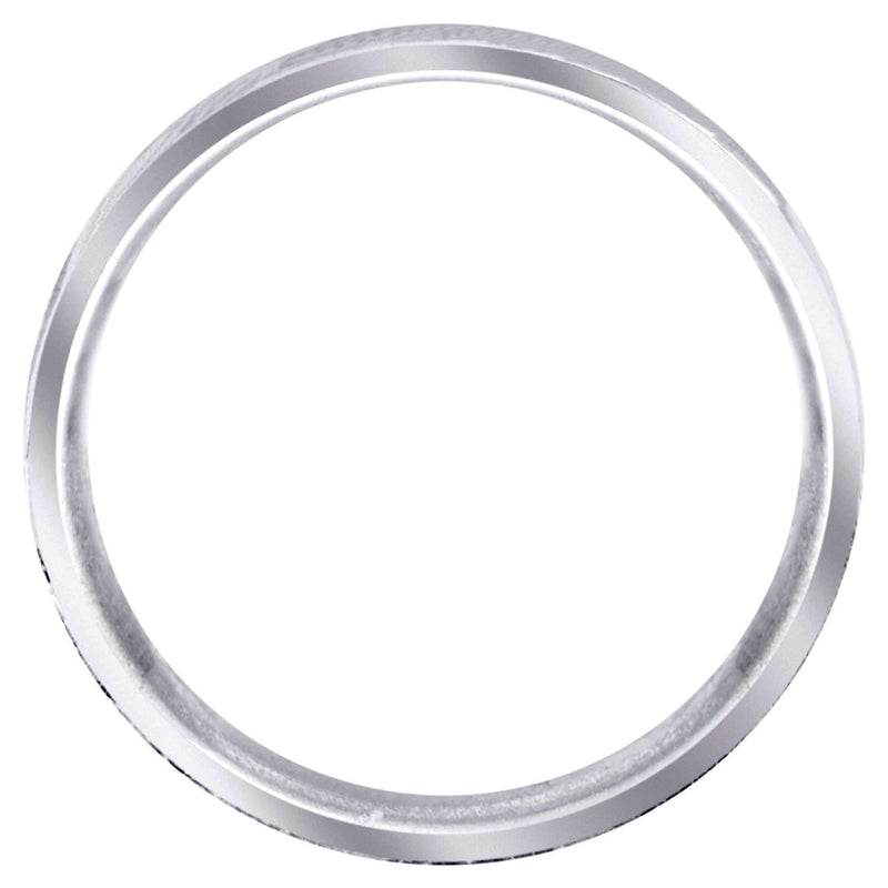 Celtic Mens Wedding Band | Sand Blast / High Polish Finish (Nicolas)