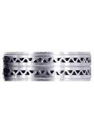 Contemporary Mens Wedding Band | Satin Finish (Zayden)