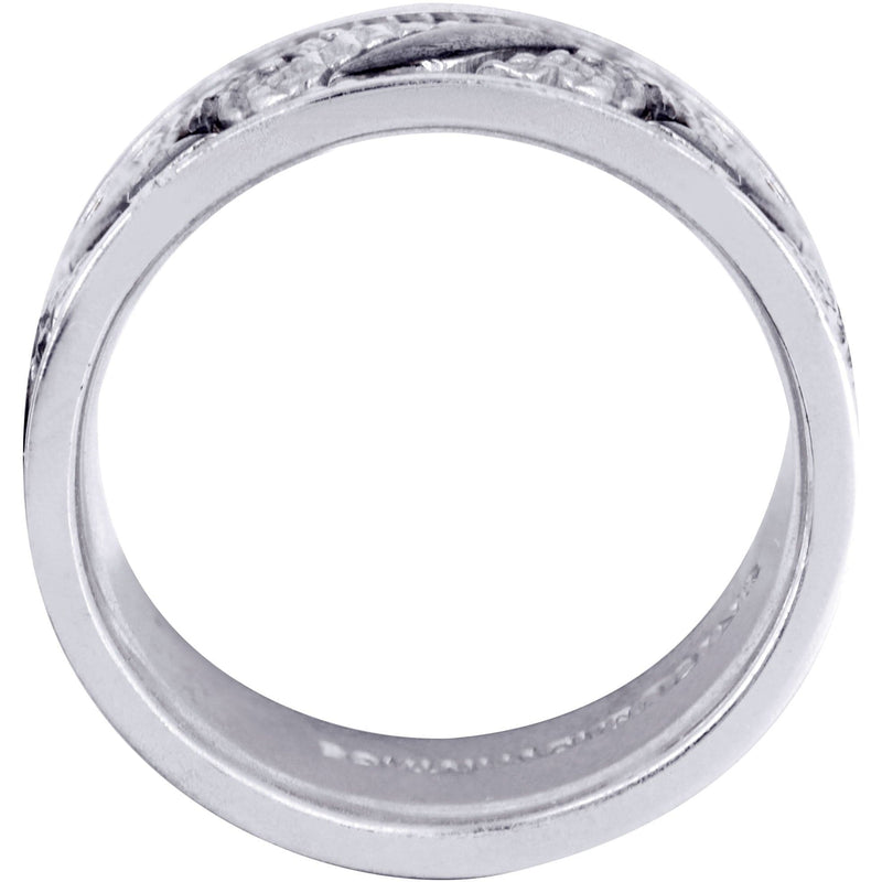 Hand Woven Mens Engagement Ring | High Polish Finish (Jayceon)