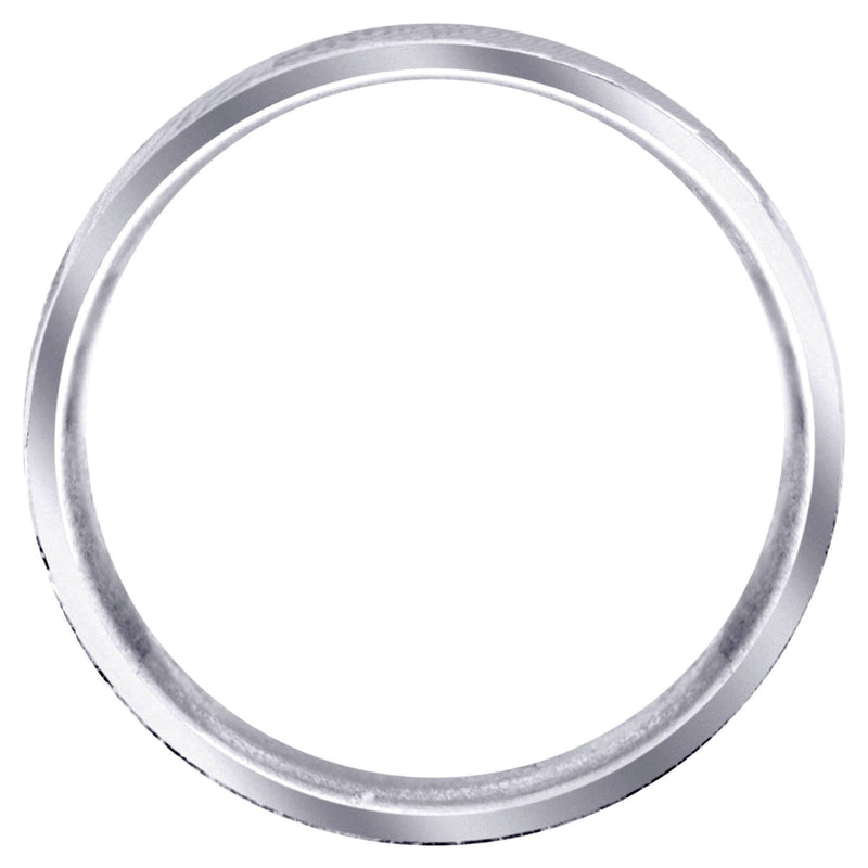 Celtic Mens Wedding Band | Sand Blast / High Polish Finish (Brian)
