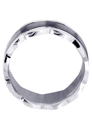 Contemporary Mens Wedding Band | Satin Finish (Jaiden)