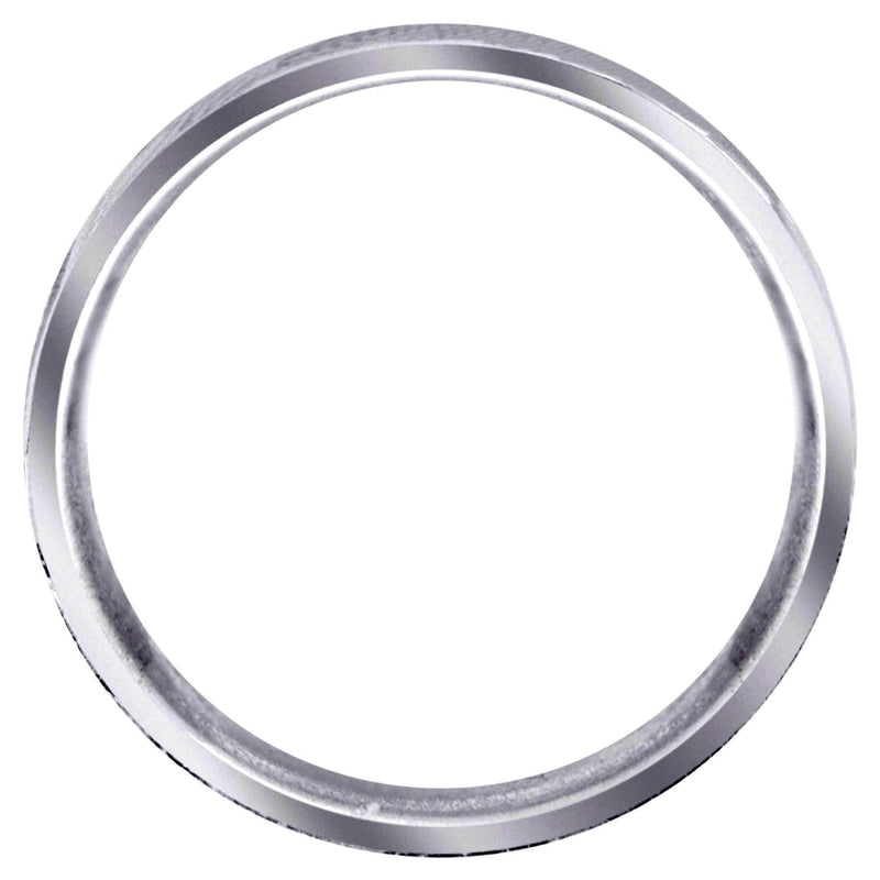 Celtic Mens Wedding Band | Sand Blast / High Polish Finish (Alejandro)