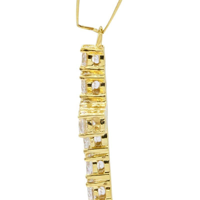 Mens Gold Plated Cross Pendant | 4.4 Grams