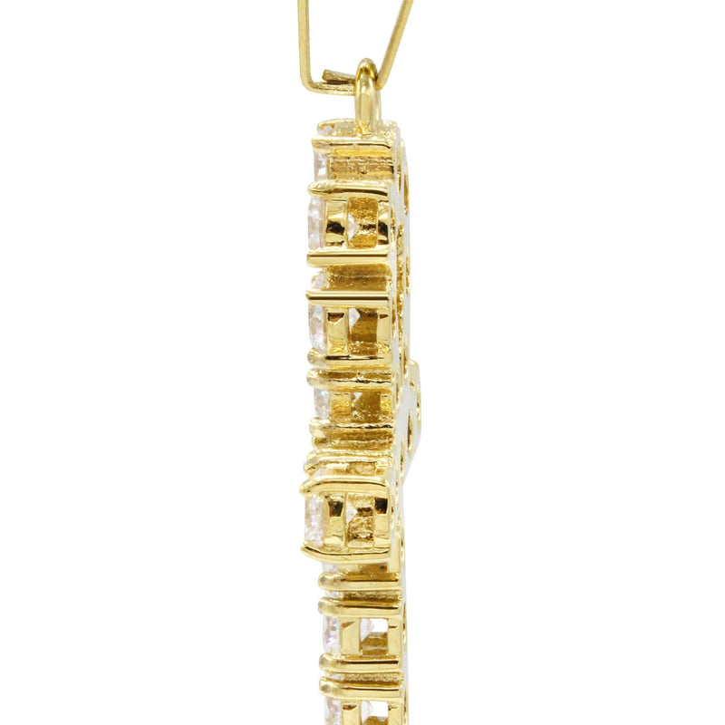 Mens Gold Plated Ankh Pendant | 6.2 Grams