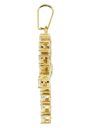 Mens Gold Plated Ankh Pendant | 6.2 Grams