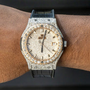 Hublot Classic Fusion | Diamond Iced Out  | 45 MM | 9 Carats
