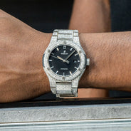 Hublot Classic Fusion | Diamond Iced Out  | 40 MM | 20 Carats