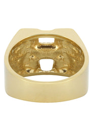 14K Gold Initial Name Ring | Style #107