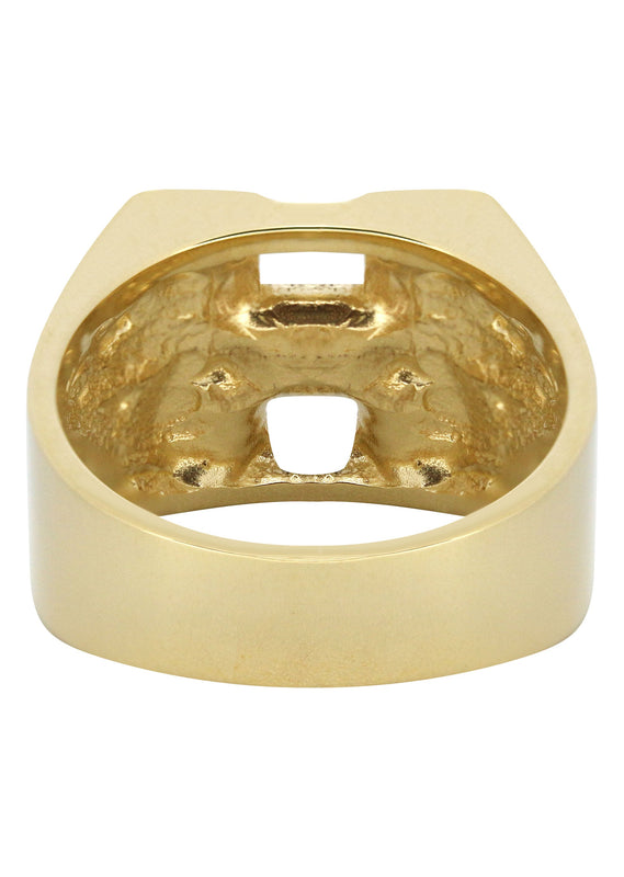 14K Gold Initial Name Ring | Style #107