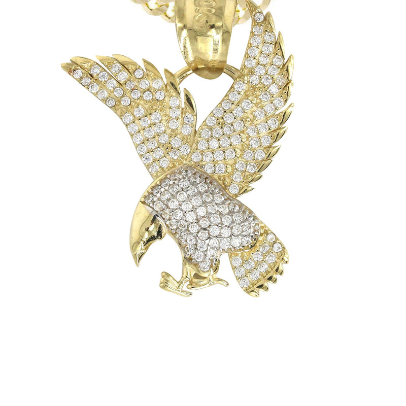 10K Yellow Gold Hawk Necklace | Appx. 13.3 Grams