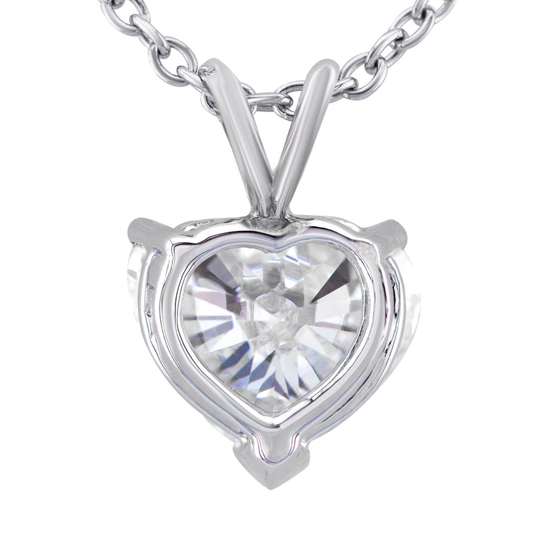 Women Jewelry - Diamond Necklace For Women | Lab Grown Heart Diamond Solitaire Pendant