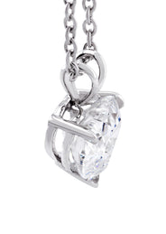 Women Jewelry - Diamond Necklace For Women | Lab Grown Heart Diamond Solitaire Pendant