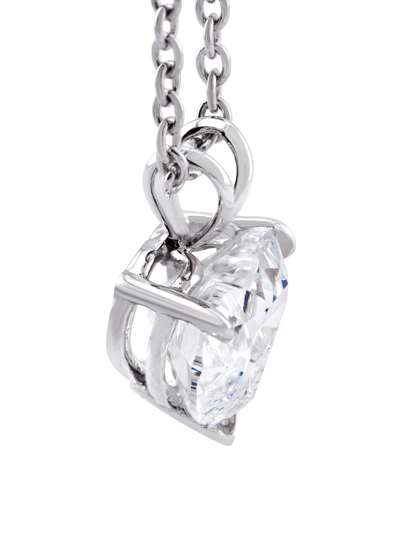 Women Jewelry - Diamond Necklace For Women | Lab Grown Heart Diamond Solitaire Pendant