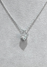 Women Jewelry - Diamond Necklace For Women | Lab Grown Heart Diamond Solitaire Pendant