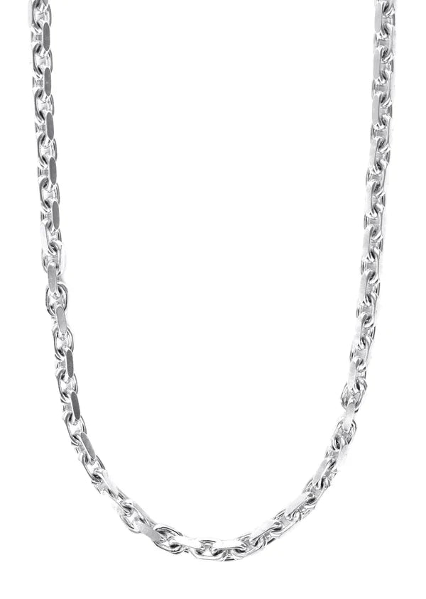 Solid Hermes Link 10K/14K - White Gold